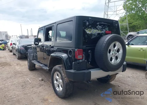 2013 Jeep Wrangler Unlimited Sahara из США, поврежденный, VIN 1C4BJWEG2DL549864